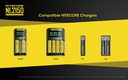 Battery: Nitecore NL2150, Rechargeable 27100 Li-ion, 3.6V 5000mAh, Discharge current max 8A