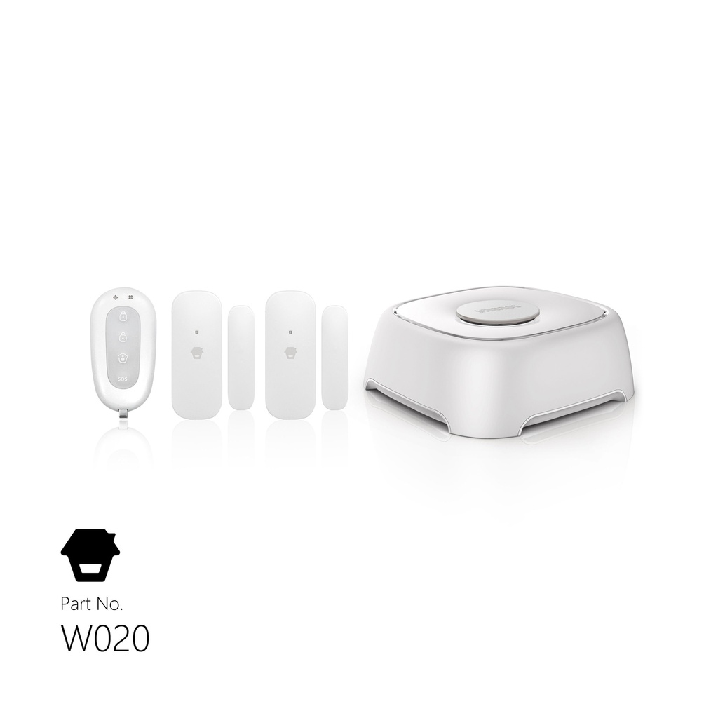 Alarm System: Smanos L020, RC control, 2x DS2300 Door/Window contact