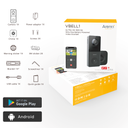 Smart Home Camera: Arenti VBELL1, Battery-Powered Doorbell with Wireless Chime, 2K resolution, Indoor, Wi-Fi, Mic & Speaker, Nightvision 10m, Motion Detect