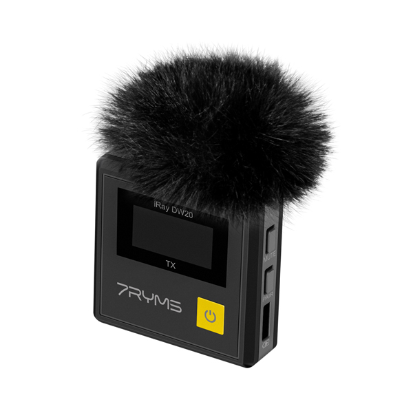 7RYMS iRay DW20A, 2.4GHz Wireless Microphone, 1RX+2TX