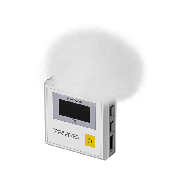7RYMS iRay DW20B, 2.4GHz Wireless Microphone, 1RX+1TX