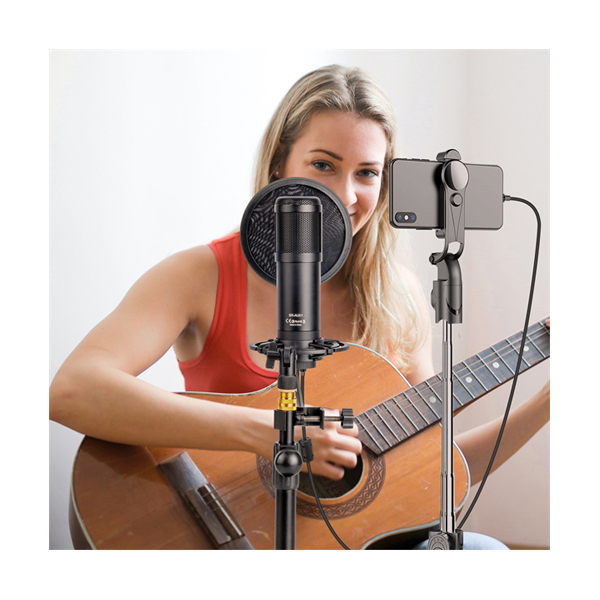 7RYMS SR-AU01-K2, USB Microphone Kit for PC/Phone Recording and Streaming