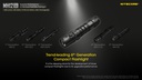 Flashlight: Nitecore MH12SE, EDC Flashlight, 1800 lumen, 405m