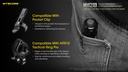 Flashlight: Nitecore MH12SE, EDC Flashlight, 1800 lumen, 405m