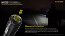 Flashlight: Nitecore MH12SE, EDC Flashlight, 1800 lumen, 405m