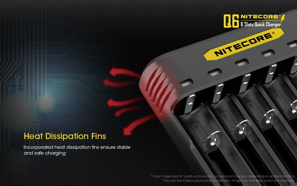 Battery Charger: Nitecore Q series, Quick charger