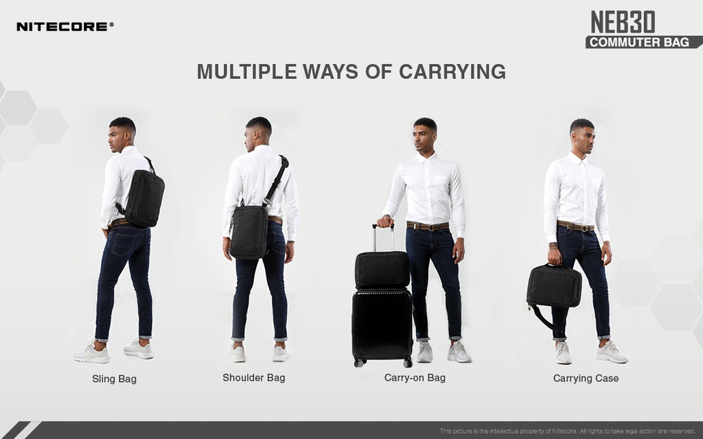 Bag: Nitecore NEB30, 14inch Laptop bag