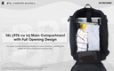 Bag: Nitecore BP16, 16L Waterproof backpack