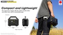 Solar Generator: Nitecore Power Station NES Series, DC Input, Output: 220VAC, 12VDC, USB, USB-C, USB-QC