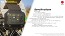 Solar Generator: Nitecore Power Station NES Series, DC Input, Output: 220VAC, 12VDC, USB, USB-C, USB-QC