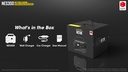 Solar Generator: Nitecore Power Station NES Series, DC Input, Output: 220VAC, 12VDC, USB, USB-C, USB-QC