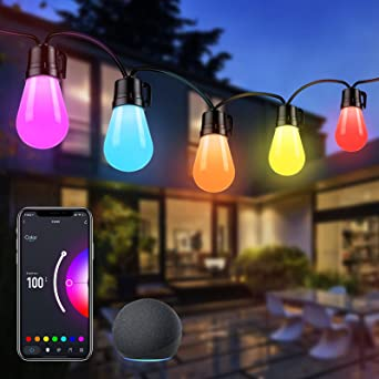 LED String light, 15 light, Tuya APP, AC