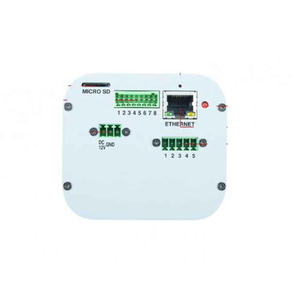 IP Camera: ACTi I25, 10MP, IR 30m, Basic WDR, Audio I/O, IP67, IK10, Box Camera