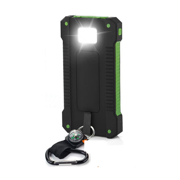 Power Bank: Lighting Solar Charger with 1 Panel