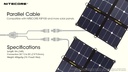 Flashlight ACC: Nitecore 5m Parallel Cable for Solar Panels