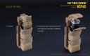 Flashlight ACC: Nitecore NCP40, Tactical Flashlight Holster