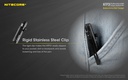 Flashlight ACC: Nitecore NTP31, Tactical Pen