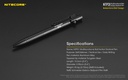 Flashlight ACC: Nitecore NTP31, Tactical Pen