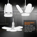 Flashlight: Lighting LED Folding Lamp with 4 Panel