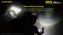 Flashlight: Nitecore BR25 Bike Flashlight, 1400lm, 164m