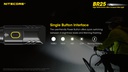 Flashlight: Nitecore BR25 Bike Flashlight, 1400lm, 164m
