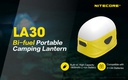 Flashlight: Nitecore LA30, Rechargeable Portable Camping Lantern, 250 lumen, 35m