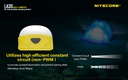 Flashlight: Nitecore LA30, Rechargeable Portable Camping Lantern, 250 lumen, 35m