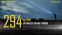 Flashlight: Nitecore MH10S EDC Flashlight, 1800 lumen, 294m
