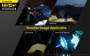 Flashlight: Nitecore MH10 V2, EDC Flashlight, 1200 lumen, 202m