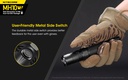 Flashlight: Nitecore MH10 V2, EDC Flashlight, 1200 lumen, 202m