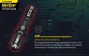 Flashlight: Nitecore MH10 V2, EDC Flashlight, 1200 lumen, 202m