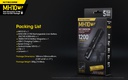 Flashlight: Nitecore MH10 V2, EDC Flashlight, 1200 lumen, 202m