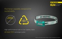 Flashlight: Nitecore NU10, Rechargeable Headlamp, 160 lumen, 35m