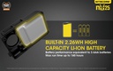 Flashlight: Nitecore NU25, Rechargeable Headlamp, 360 lumen, 81m