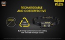 Flashlight: Nitecore NU25, Rechargeable Headlamp, 360 lumen, 81m