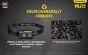 Flashlight: Nitecore NU25, Rechargeable Headlamp, 360 lumen, 81m