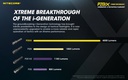 Flashlight: Nitecore P20iX, Tactical Flashlight, 4000 lumen, 221m