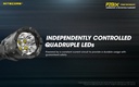 Flashlight: Nitecore P20iX, Tactical Flashlight, 4000 lumen, 221m