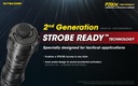 Flashlight: Nitecore P20iX, Tactical Flashlight, 4000 lumen, 221m