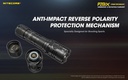 Flashlight: Nitecore P20iX, Tactical Flashlight, 4000 lumen, 221m