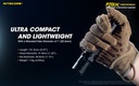 Flashlight: Nitecore P20iX, Tactical Flashlight, 4000 lumen, 221m