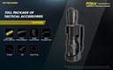 Flashlight: Nitecore P20iX, Tactical Flashlight, 4000 lumen, 221m