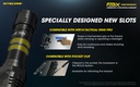 Flashlight: Nitecore P20iX, Tactical Flashlight, 4000 lumen, 221m