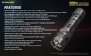 Flashlight: Nitecore P20iX, Tactical Flashlight, 4000 lumen, 221m