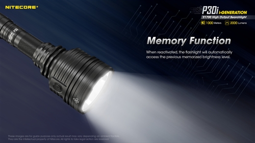 Flashlight: Nitecore P30i, Hunting Kit