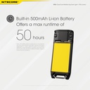 Flashlight: Nitecore TIP SE, Rechargeable Metallic Keychain Light, 700 lumen, 90m