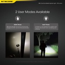 Flashlight: Nitecore TIP SE, Rechargeable Metallic Keychain Light, 700 lumen, 90m