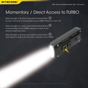 Flashlight: Nitecore TIP SE, Rechargeable Metallic Keychain Light, 700 lumen, 90m