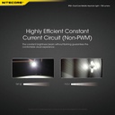 Flashlight: Nitecore TIP SE, Rechargeable Metallic Keychain Light, 700 lumen, 90m