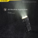 Flashlight: Nitecore TIP SE, Rechargeable Metallic Keychain Light, 700 lumen, 90m